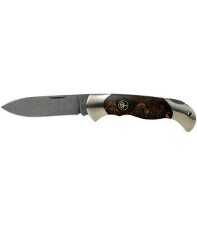 Navaja de LUJO "BÖKER SCOUT SPEARPOINT MASERBIRKE DAMAST"