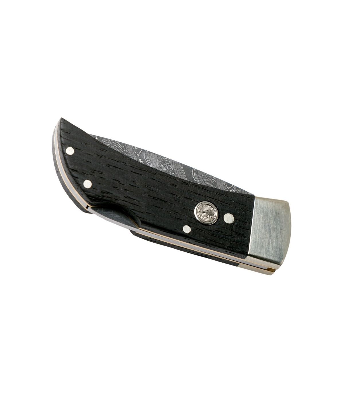 Navaja de LUJO "BÖKER POCKET MOOREICHE DAMAST"