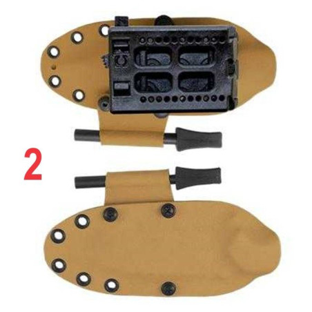 CUCHILLO TÁCTICO "MINI BOINA VERDE" CUDEMAN 115X por 99,35 €