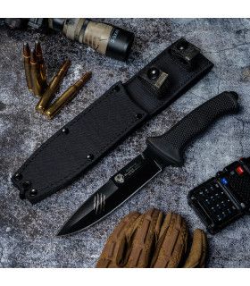 CUCHILLO TÁCTICO "BLACK LION" CUDEMAN 177P