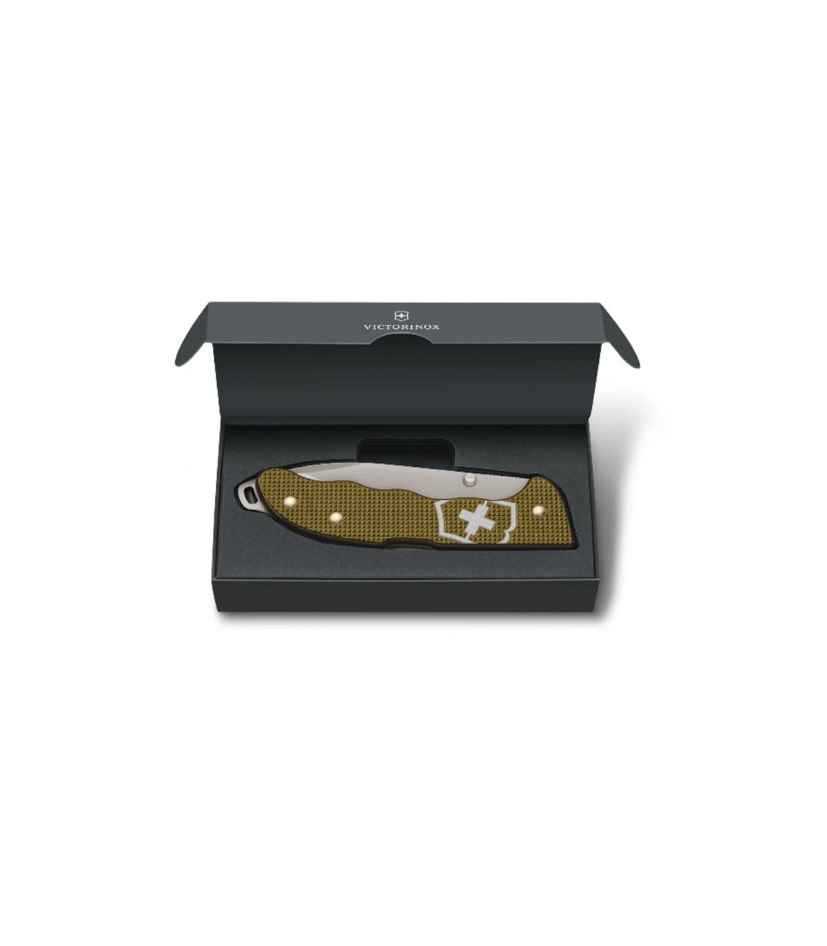 Navaja de AVENTURA "HUNTER PRO ALOX ESTRIADO MARRON EDICCION LIMITADA 2024" VICTORINOX 0.9415.L24