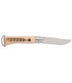 Navaja OPINEL Nº10 INOX CON SACACORCHOS Y ABRIDOR 002578