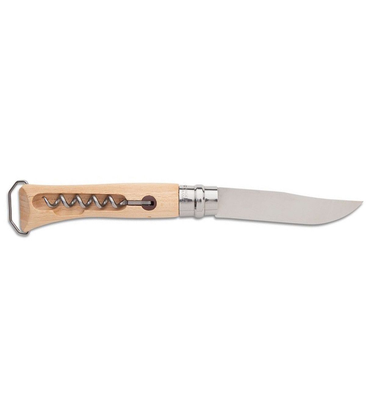 Navaja OPINEL Nº10 INOX CON SACACORCHOS Y ABRIDOR 002578