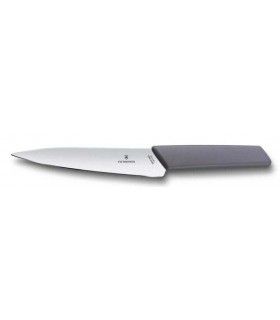 CUCHILLO PARA TRINCHAR "SWISS MODERN LILA LAVANDA" VICTORINOX 6.9016.1521B