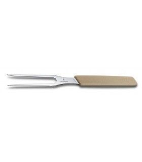 TENEDOR DE TRINCHAR " SWISS MODERN BEIGE ALMENDRA" VICTORINOX 6.9036.158B
