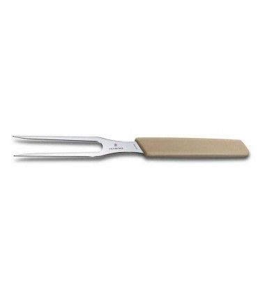 TENEDOR DE TRINCHAR " SWISS MODERN BEIGE ALMENDRA" VICTORINOX 6.9036.158B