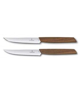 JUEGO DE CUCHILLOS PARA BISTEC "SWISS MODERN" VICTORINOX 6.9000.12G