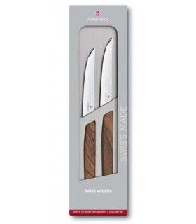 JUEGO DE CUCHILLOS PARA BISTEC "SWISS MODERN" VICTORINOX 6.9000.12G