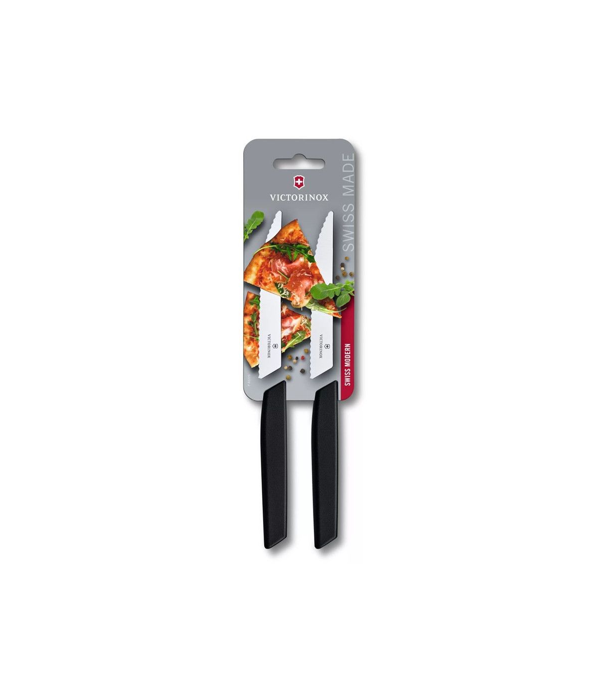 Juego de cuchillos de mesa serrado "SWISS MODERN" VICTORINOX 6.9003.12WB
