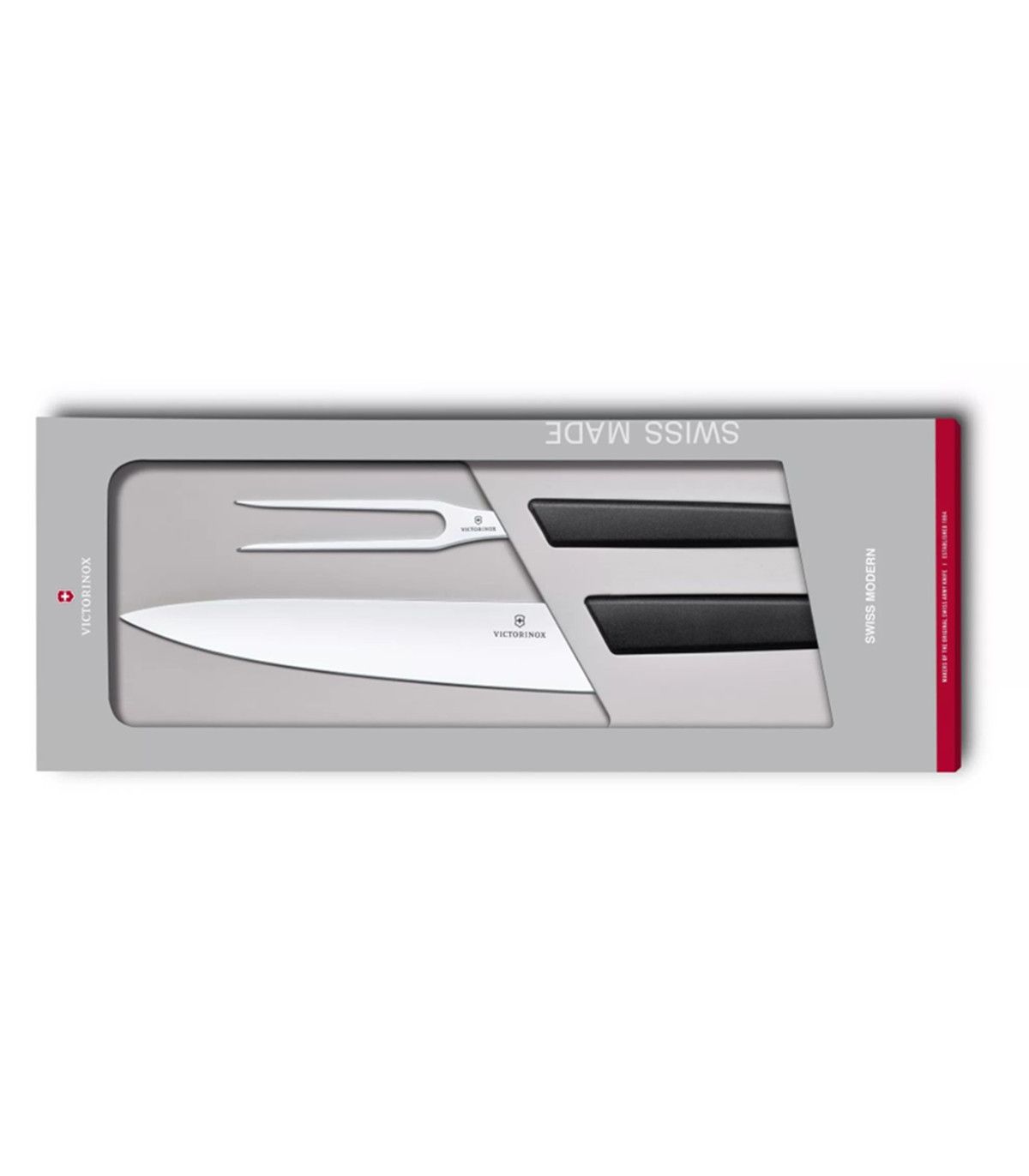 JUEGO DE TRINCHAR "SWISS MODERN" VICTORINOX 6.9093.21G