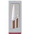 JUEGO DE TRINCHAR "SWISS MODERN WOOD" VICTORINOX 6.9091.2
