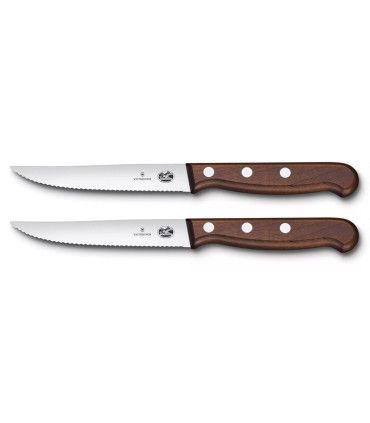 JUEGO DE CUCHILLOS DE MESA SERRADO  VICTORINOX 5.1230.12G
