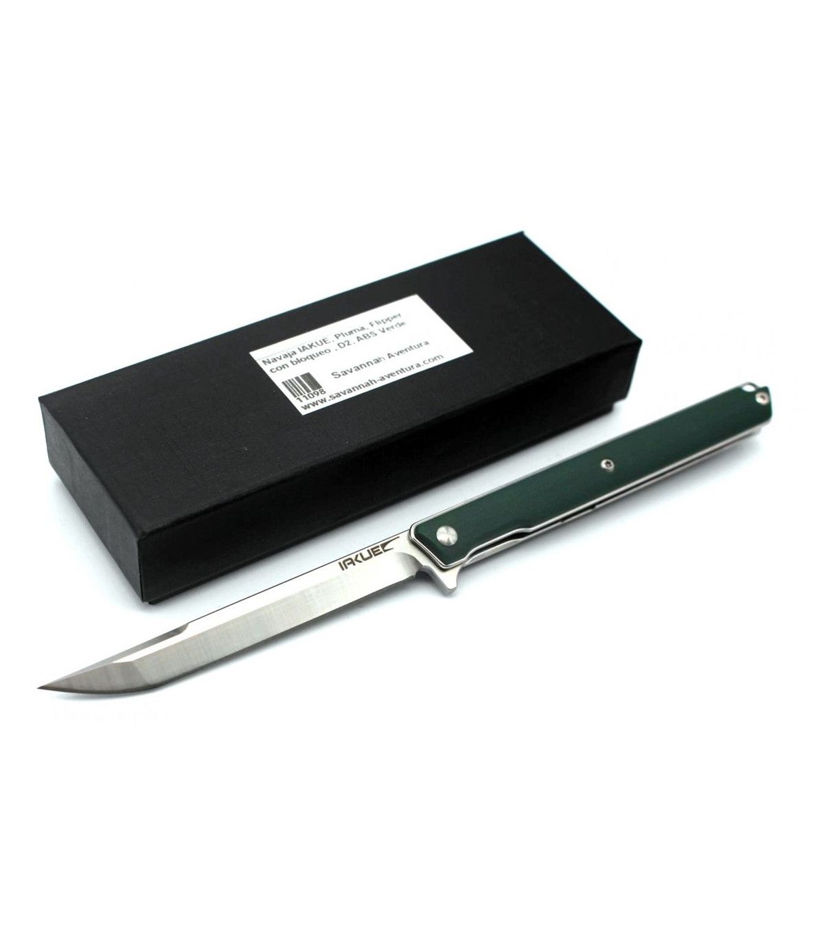 NAVAJA JAPONESA "PLUMA VERDE" IAKUE 11098
