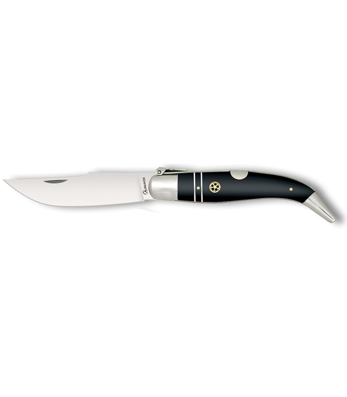 NAVAJA ESTAMINA NEGRA CARBONO ALBAINOX 01756