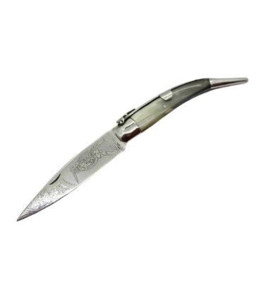 NAVAJA ARTESANA ESPADA TORO "GUERRERO"  R.BUSTOS