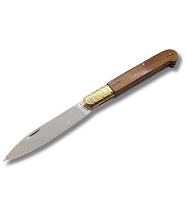 NAVAJA CABRITERA MADERA DECORADA INOX JJ.MARTINEZ 37
