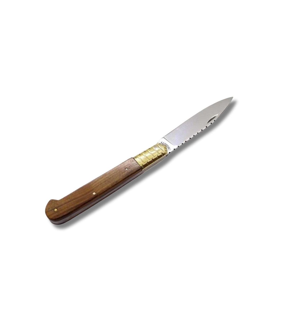NAVAJA CABRITERA MADERA DECORADA INOX JJ.MARTINEZ 37