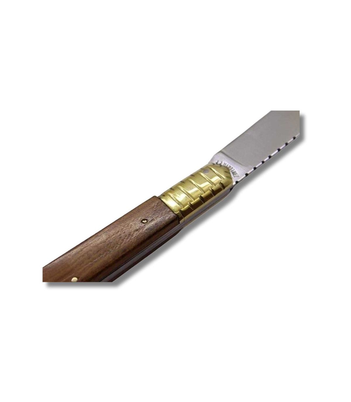 NAVAJA CABRITERA MADERA DECORADA INOX JJ.MARTINEZ 37