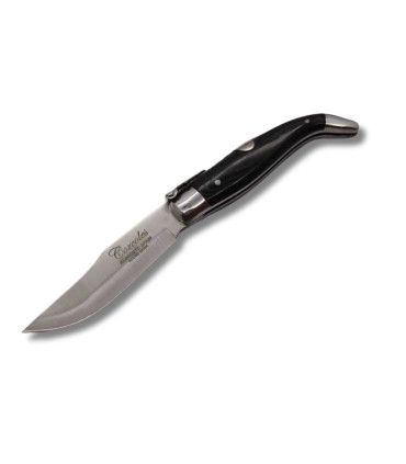 NAVAJA ARTESANA ALBACETEÑA MICARTA NEGRA CORCOLES 12