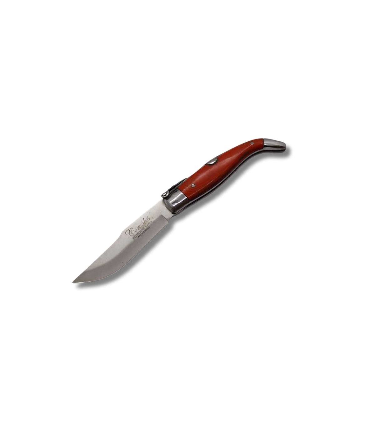 NAVAJA ARTESANA ALBACETEÑA MICARTA ROJA CORCOLES 10