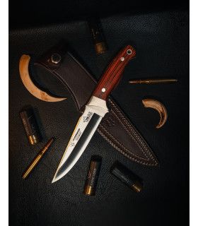 CUCHILLO DE CAZA "RHYNO HUNTER COCOBOLO" CUDEMAN 248K
