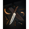 CUCHILLO DE CAZA "RHYNO HUNTER NOGAL TURCO" CUDEMAN 248G