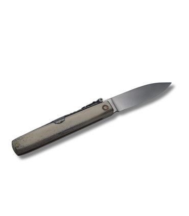 NAVAJA ARTESANA DE LUJO "MACHETE CIERVO PULIDO" CELAYA CA-41