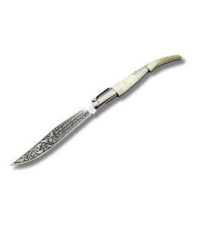 NAVAJA ARTESANA ÁRABE COLECCIÓN TORO GRABADA JJ.MARTINEZ 100TGR