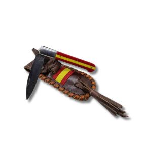 SET DE NAVAJA CABRITERA "ESPAÑA"  JJ.MARTINEZ CON FUNDA