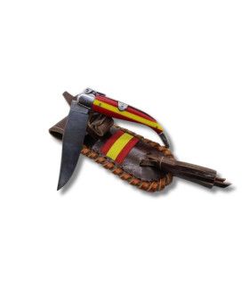 SET DE NAVAJA ESTAJE "ESPAÑA"  JJ.MARTINEZ CON FUNDA