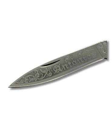 NAVAJA PERSONALIZADA ESPAÑA "REGALO DE NAVIDAD" JJ.MARTINEZ