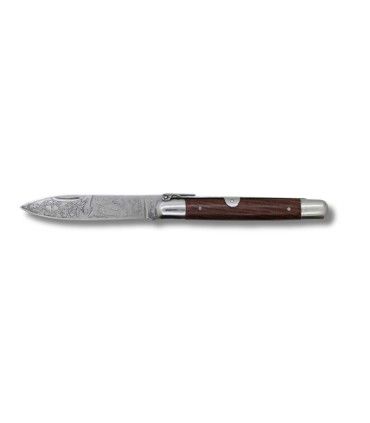 Navaja Machete madera GRABADA CABALLO JJ.MARTINEZ