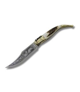 Navaja "BANDOLERA GRABADA"  JOKER NC002