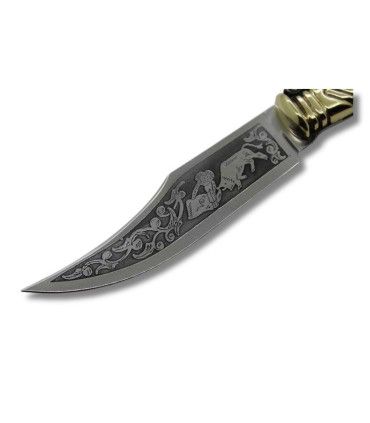 Navaja "BANDOLERA GRABADA"  JOKER NC002
