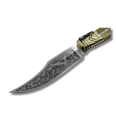 Navaja "BANDOLERA GRABADA"  JOKER NA002