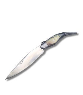 NAVAJA ARTESANA ESPADA TORO INOX R.BUSTOS 11