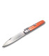 NAVAJA ARTESANA CELULOIDE NARANJA R.BUSTOS 10