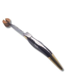NAVAJA ARTESANA ESPADA TORO R.BUSTOS 15B