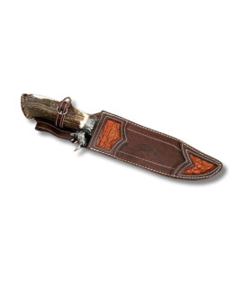 CUCHILLO DE LUJO "AFRICAN SAFARI SERIES RHINO"MUELA A