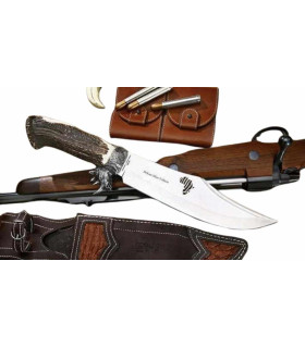 CUCHILLO DE LUJO "AFRICAN SAFARI SERIES RHINO"MUELA B