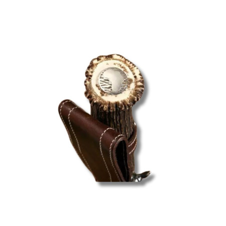 CUCHILLO DE LUJO "AFRICAN SAFARI SERIES RHINO"MUELA E