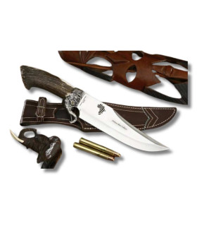 CUCHILLO DE LUJO "AFRICAN SAFARI SERIES ELEPHANT" MUELA A