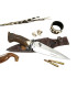 CUCHILLO DE LUJO "AFRICAN SAFARI SERIES LEOPARD" MUELA A