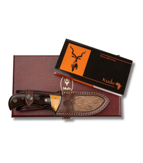 CUCHILLO DESOLLADOR DE LUJO "AFRICAN SAFARI SERIES KUDU" MUELA C