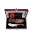 CUCHILLO DESOLLADOR DE LUJO "AFRICAN SAFARI SERIES KUDU" MUELA D