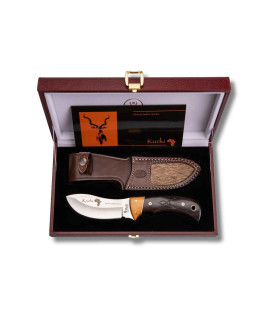 CUCHILLO DESOLLADOR DE LUJO "AFRICAN SAFARI SERIES KUDU" MUELA D