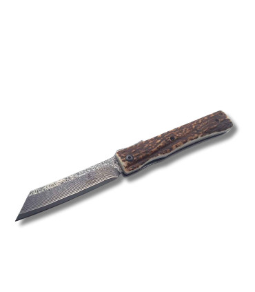 NAVAJA JAPONESA DAMASQUINA CIERVO " YUKI HIGONOKAMI" 76208