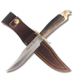 CUCHILLO DE MONTE "SERIE AFRICA LEOPARDO" MUELA A