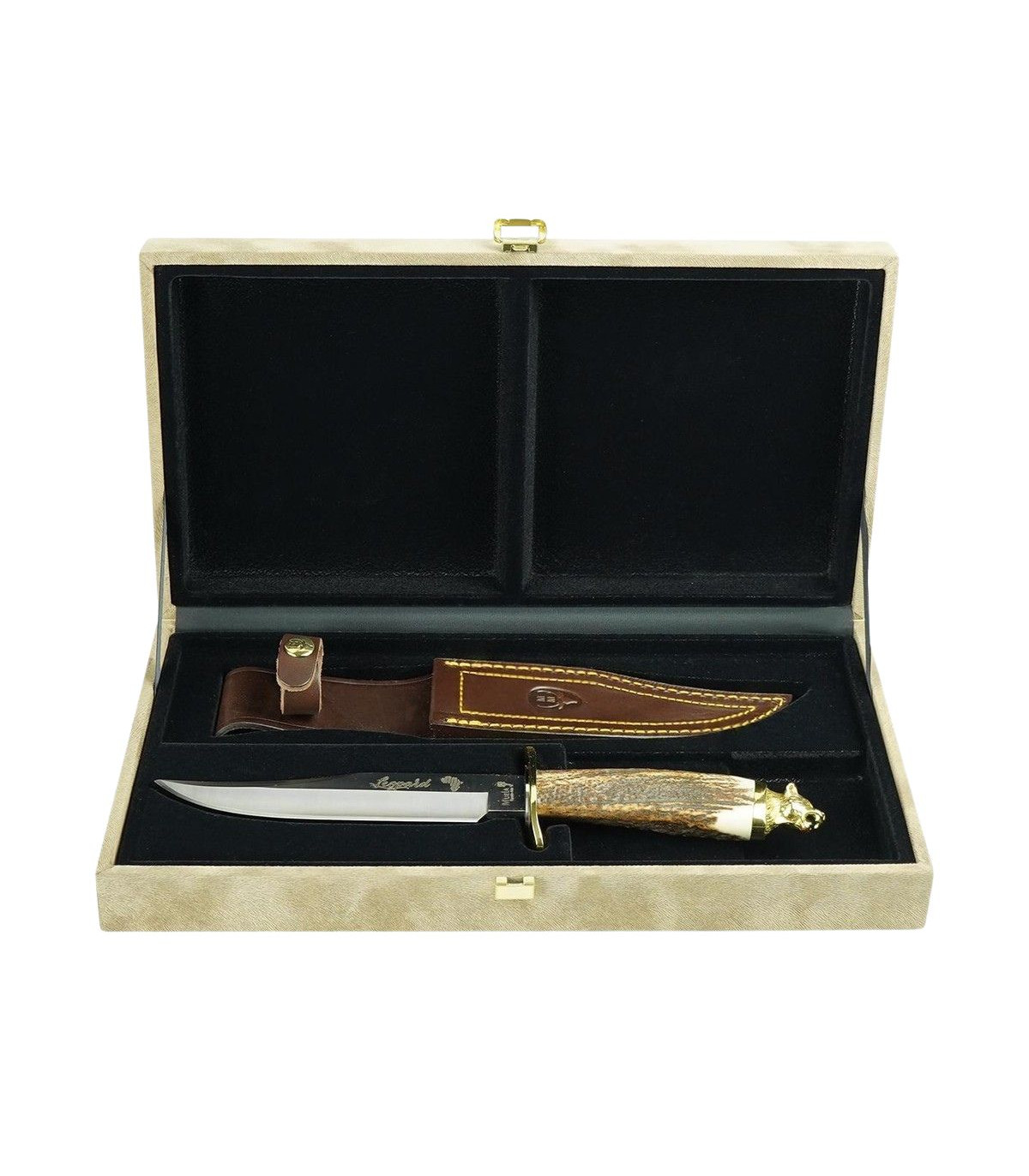 CUCHILLO DE MONTE "SERIE AFRICA LEOPARDO" MUELA C