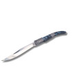 NAVAJA ARABE DECORADA ACRILICO AZUL THIRD N53AD